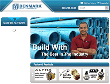 Tablet Screenshot of benmarksupply.com